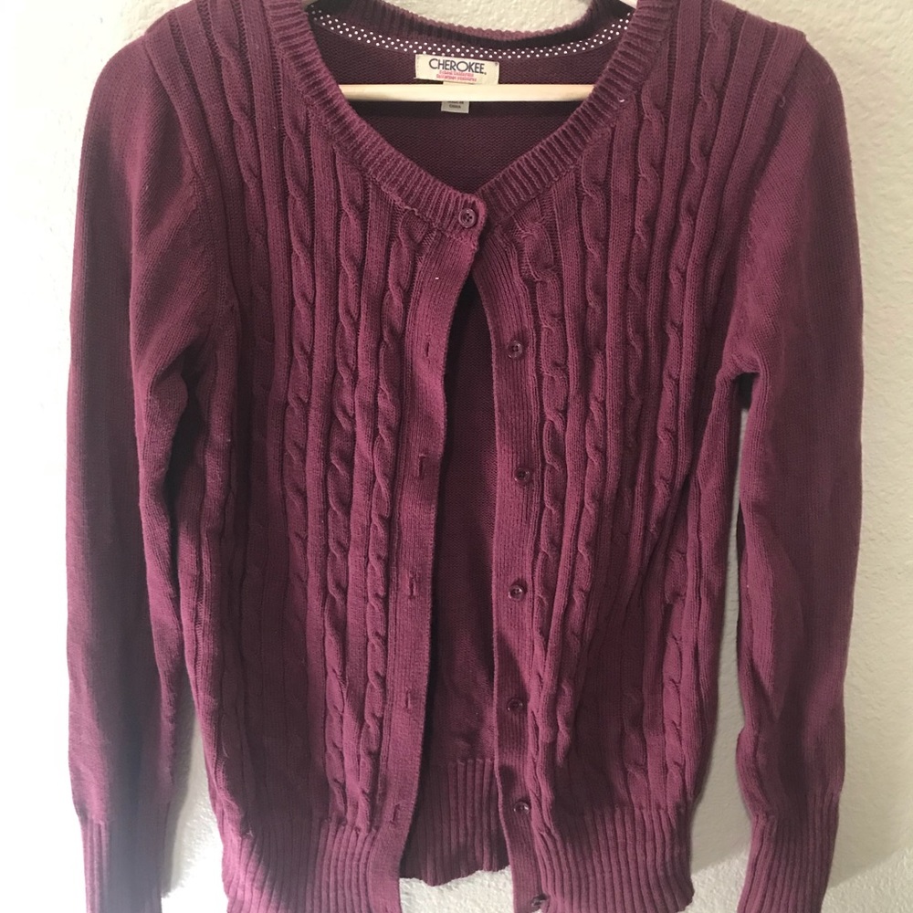Cherokee school uniform in maroon XL kids